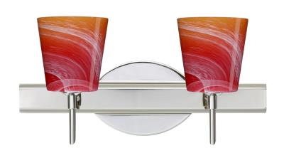 Two Light Wall Sconce - Chrome