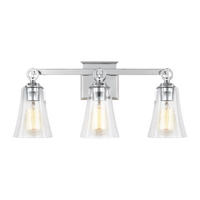 Monterro - Three Light Vanity - Chrome