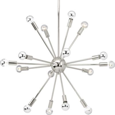 Progress Lighting - P400041-104 - Ion - 16 Light Chandelier - Polished Nickel