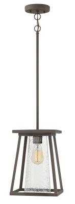 Hinkley - 2792OZ-CL - Burke - LED Hanging Lantern - Oil Rubbed Bronze with Clear glass