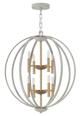 LED Foyer Pendant - Cement Gray