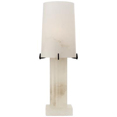 Naples Lamp Visual Comfort One Light Table Lamp Alabaster