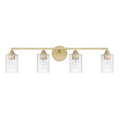 Capital Lighting - 120541CG-422 - Milan - Four Light Vanity - Capital Gold