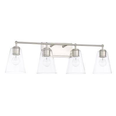 Capital Lighting - 121741BN-431 - Murphy - Four Light Vanity - Brushed Nickel