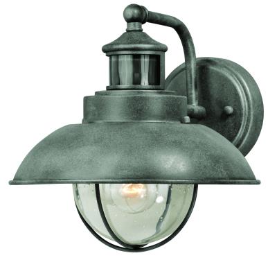 Vaxcel - T0261 - Harwich - One Light Motion Sensor Outdoor Wall Light - Textured Gray