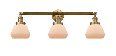 Innovations 205-BB-G51 Transitional Three Light Bath Vanity from Franklin Restoration Collection in Brass Antique Finish, Innovations 205-BB-G51 Transitional Three Light Bath Vanity from Franklin Restoration Collection in Brass Antique Finish,