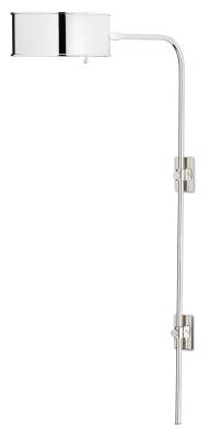 One Light Wall Sconce - Polished Nickel