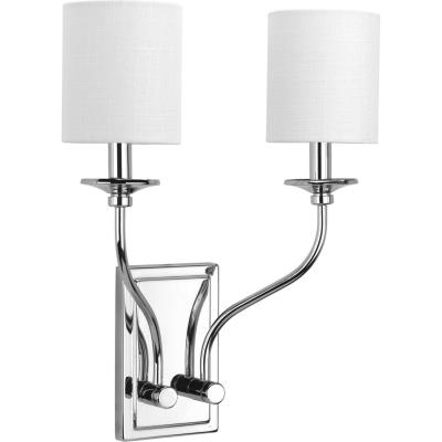 Progress Canada - P710019-015 - Bonita - Two Light Wall Sconce - Polished Chrome