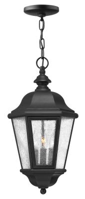 LED Hanging Lantern - Black