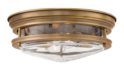 LED Flush Mount - Brushed Bronze