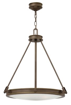 LED Pendant - Light Oiled Bronze