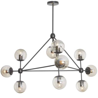 Dainolite Canada - DMI-4410C-BK - Domi - Ten Light Chandelier - Black