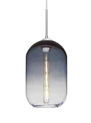 Besa - 1JC-OMEGA12ST-EDIL-SN - One Light Pendant - Satin Nickel