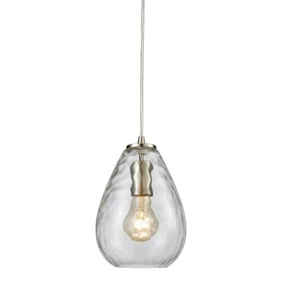 ELK Home - 10760/1 - Lagoon - One Light Mini Pendant - Satin Nickel