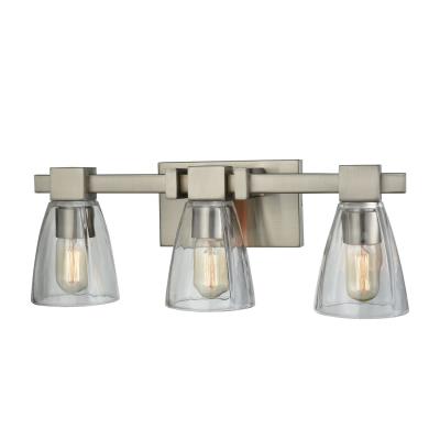 ELK Home - 11982/3 - Ensley - Three Light Vanity - Satin Nickel