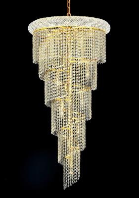 Elegant Lighting - V1801SR22G/RC - 18 Light Chandelier - Gold