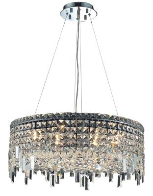 Elegant Lighting - V2031D24C/RC - Maxime - 12 Light Chandelier - Chrome