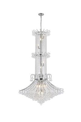 Elegant Lighting - V8008G44C/RC - 20 Light Chandelier - Chrome