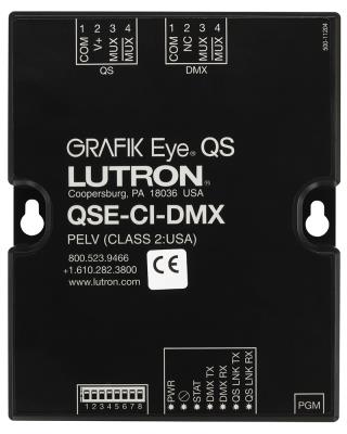 Lutron - QSE-CI-DMX - Qs Dmx-512 Output Interface