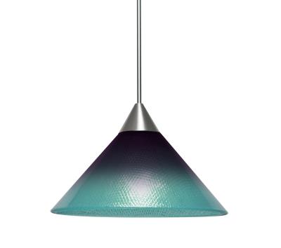 Besa - 1XT-JADEPB-SN - One Light Pendant - Satin Nickel