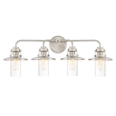 Designers Fountain - 91504-SP - Four Light Bath - Satin Platinum