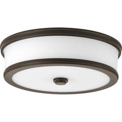 Trans Globe Lighting LED-13718 ROB Bowers Indoor Rubbed Oil Bronze Traditional Flushmount 13,