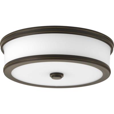 Progress Lighting - P350086-020-30 - Bezel LED - LED Flush Mount - Antique Bronze