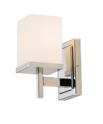 One Light Bath Vanity - Polished Chrome