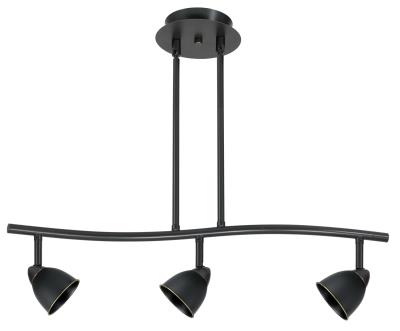 Cal Lighting SL-954-3R-RUBLS Three Light Track Lighting