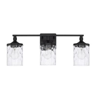 Capital Lighting - 128831MB-451 - Colton - Three Light Vanity - Matte Black