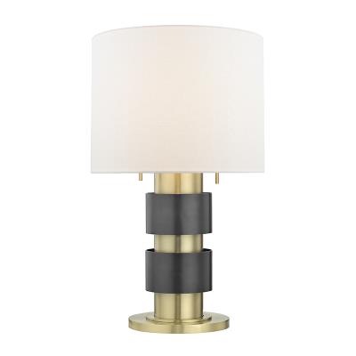 Table Lamps Idlewood Hudson Valley L942 Aob Cyrus Two Light Table Lamp Aged Old