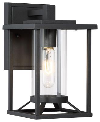 Minka-Lavery - 72471-66 - Trescott - One Light Outdoor Wall Mount - Coal