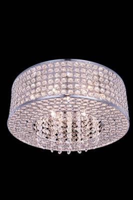 Elegant Lighting - V2914F16C/RC - Amelie - Six Light Flush Mount - Chrome