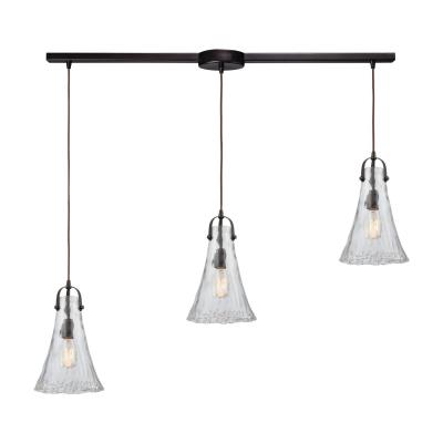 Three Light Pendant - Oil Rubbed Bronze