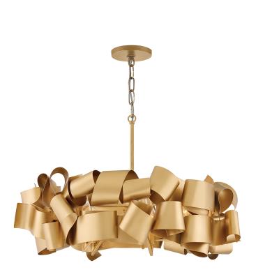 LED Chandelier - Deluxe Gold