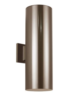 Visual Comfort Studio Canada - 8413997S-10 - Outdoor Cylinders - LED Outdoor Wall Lantern - Bronze