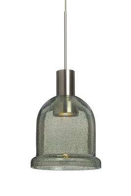 Besa - 1XT-KIBAMS-LED-SN - LED Pendant - Satin Nickel