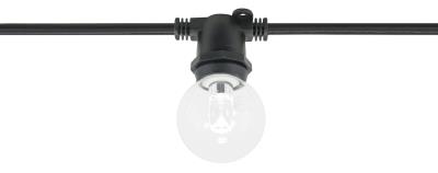 American Lighting - LS-I-15-BK - Commerical Grade Light String - 330' String - Black