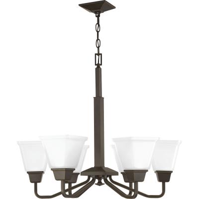 Progress Lighting - P400119-020 - Clifton Heights - Six Light Chandelier - Antique Bronze