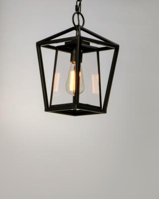 One Light Outdoor Hanging Lantern - Thumbnail 3