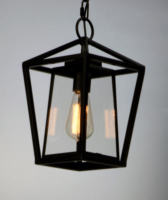 One Light Outdoor Hanging Lantern - Thumbnail 2