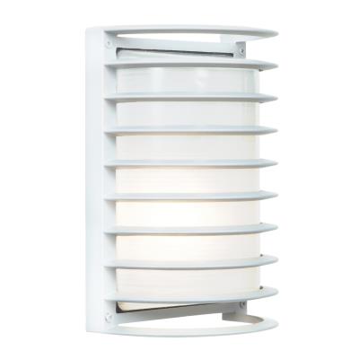 Bermuda - One Light Bulkhead - White