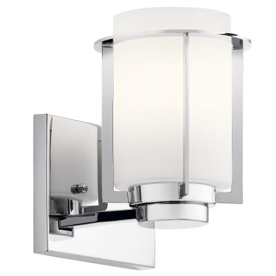 Metro Lighting Kichler 45946ch Chagrin One Light Wall Sconce Chrome