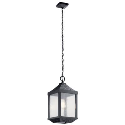 Royal Lighting Kichler Canada Springfield One Light Outdoor Pendant Distressed Black