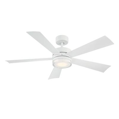 Modern Forms Fans Canada - FR-W1801-52L-MW - Wynd - 52``Ceiling Fan - Matte White Modern Forms Fans Canada - FR-W1801-52L-MW - Wynd - 52``Ceiling Fan - Matte White