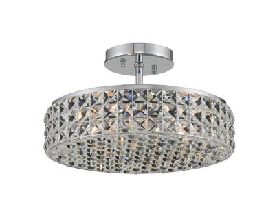 Courtesy Lighting Allegri 032840 Loro Three Light Semi Flush Mount