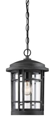 Barrister - One Light Wall Lantern - Weathered Pewter