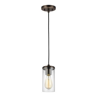 Burnished Bronze Finish with Soft White Glass Capital Lighting 4340BB-103 Steel 1-Light Mini-Pendant Burnished Bronze Finish with Soft White Glass Capital Lighting 4340BB-103 Steel 1-Light Mini-Pendant