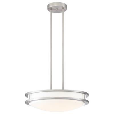 Access - 20469LEDD-BS/ACR - Solero - LED Semi Flush Mount - Brushed Steel