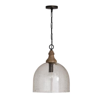 Capital Lighting - 336011YP-484 - Inglewood - One Light Pendant - Grey Wash and Dark Pewter